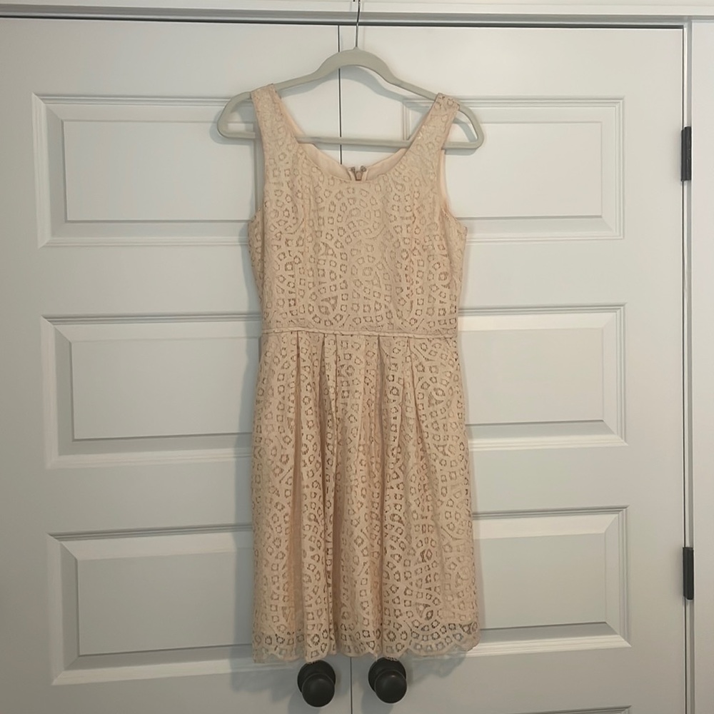 J. Crew dress size 6 gold lace